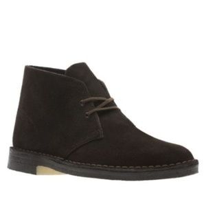 Clarks Brown Leather Desert Chukka Boot